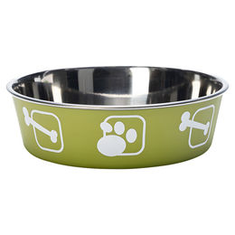 Karlie Ascar Kena Hundenapf aus Edelstahl in Grün 800 ml - 800 ml – Bild 1 von 2
