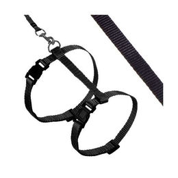 Karlie ASP Katzengeschirr mit Leine Schwarz 110cm – Bild 1 von 3