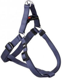 Karlie ASP Step&Go Hundegeschirr aus Nylon in Nachtschattenblau 15 mm 41-58 cm – Bild 1 von 1