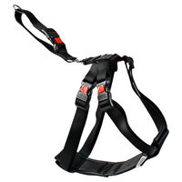 Produktbild von Karlie Autosicherheitsgeschirr aus Nylon für Hunde Schwarz Größe L 40-60 cm - 1 Stk.
