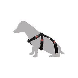 Karlie Autosicherheitsgeschirr für Hunde aus Nylon in Schwarz Größe S (35-50 cm) - 1 Stk. – Bild 1 von 5