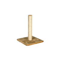 Produktbild von Karlie Bella Kratzsäule für Katzen aus Sisal und Plüsch Beige 29x29x39 cm