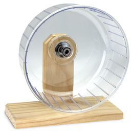 Produktbild von Karlie Bogie Wheel Laufrad aus Kunststoff für Hamster und Rennmäuse Durchmesser 27 cm Transparent