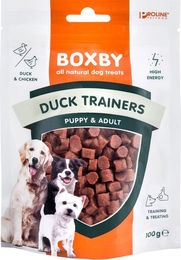 Karlie Boxby Duck Trainers Hundesnack Ente getreidefrei und glutenfrei 100 g - 3 x 100 g – Bild 1 von 5