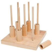 Produktbild von Karlie Brain Train Bird Board Intelligenzspielzeug aus Holz für Vögel wie Sittiche und Papageien