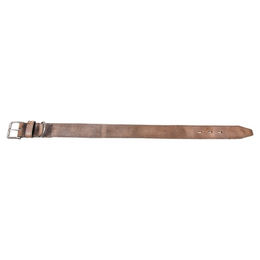 Produktbild von Karlie Bravery Hundehalsband aus Leder grau-braun 55 cm x 50 mm