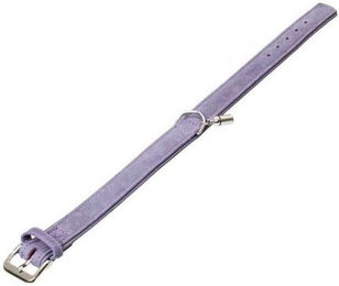 Karlie Buffalo Denim Halsband Lila Leder 22 mm 45 cm – Bild 1 von 1