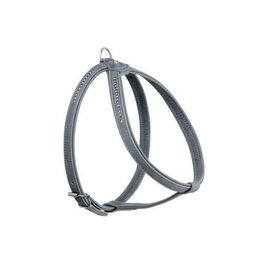 Karlie Buffalo Denim Strass Hundegeschirr mit Stahlring Grau Silber 30-37 cm – Bild 1 von 1