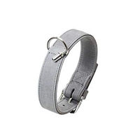 Produktbild von Karlie Buffalo Halsband aus Leder grau Größe L wasserabweisend