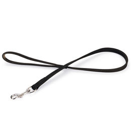 Karlie Buffalo Leder Leine Schwarz 100cm – Bild 1 von 1