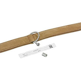 Produktbild von Karlie Buffalo Lederhalsband Braun Größe L 40 cm x 17 mm