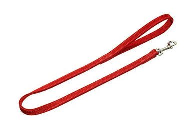 Karlie Buffalo Lederleine für Hunde Rot 100 cm x 22 mm - 100 cm – Bild 1 von 2
