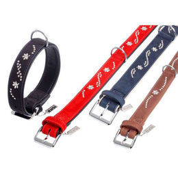 Karlie Buffalo Noble Hundehalsband aus Leder Braun 40 mm 65 cm – Bild 1 von 1