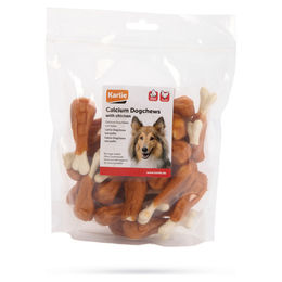 Karlie Calcium Dogchews Hundesnack mit Huhn ohne Farb- und Aromastoffe und ohne Zucker 400 g - 400 g – Bild 1 von 2