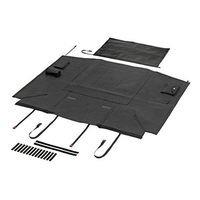 Produktbild von Karlie Car Safe Deluxe Autoschondecke für Hunde aus Nylon wasserdicht Schwarz Größe L 165 x 126 cm