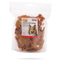 Karlie Chicken Mini Jerkies Hundesnack Huhn Trockenfleisch glutenfrei 400 g - 400 g – Bild 1 von 3