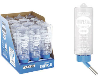 Karlie Classic Trinkflasche M Nippeltränke für Kleintiere und Nagetiere aus Kunststoff 300 ml - 300 ml – Bild 1 von 3
