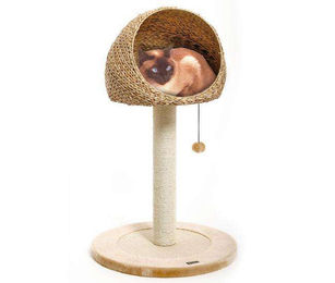 Produktbild von Karlie Deluxe Kratzbaum BANANA LEAF 2 für Katzen in Beige und Natur