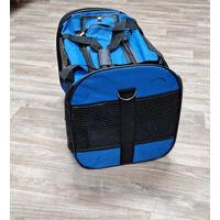 Produktbild von Karlie Divina Transportbox für Kleintiere aus Nylon Blau Größe S