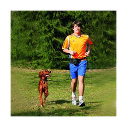 Karlie Doggy-Joggy Joggingleine für Hunde Schwarz Wasserabweisend – Bild 1 von 1