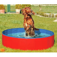 Produktbild von Karlie Doggy Pool Hundepool Rot-Blau 160 cm - 1 Stk.