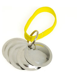 Karlie Doggy Trainings Discs Frisbee aus Metall in Silber – Bild 1 von 3