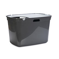 Produktbild von Karlie Eco Katzentoilette Top grau mit Top-Entry für Katzen
