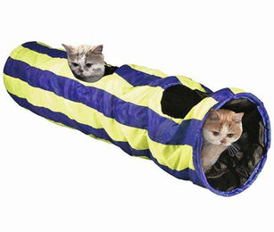 Karlie Feline Cruiser Katzentunnel aus Nylon in Bunt 136 x 25 x 25 cm – Bild 1 von 5