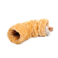Produktbild von Karlie Feline Plüsch Rascheltunnel für Katzen 90 cm farblich sortiert - 90 cm