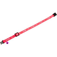 Produktbild von Karlie Fishbone Sicherheits-Halsband für Katzen pink verstellbar 30 cm