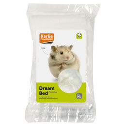 Karlie Flamingo Dream Bed Baumwoll-Nistmaterial für Hamster Weiß 50 g - 50 g – Bild 1 von 4