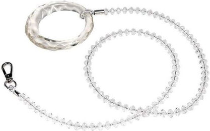 Karlie Flamingo Fabuleash Bangle Crystal Hundeleine mit Perlen transparent 122 cm – Bild 1 von 1