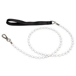 Karlie Flamingo Fabuleash LumiBead Hundeleine mit Perlen in Weiß - 122 cm – Bild 1 von 1