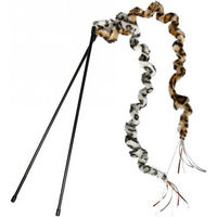 Produktbild von Karlie Flamingo Katzenangel mit Plüsch-Safarirute 95 cm bunt