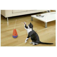 Produktbild von Karlie Flamingo Kitty Snippy Ferngesteuerte Spielangel für Katzen in Orange und Blau aus Kunststoff