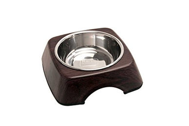 Karlie Flamingo Kulho Wood Futternapf aus Holz Wenge Größe L 350 ml - 0,35 l – Bild 1 von 2