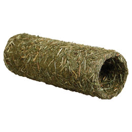 Karlie Flamingo Nagertunnel Tubez aus Heu und Gras für Kaninchen und Meerschweinchen Größe S Grün 150 g - 150 g – Bild 1 von 2