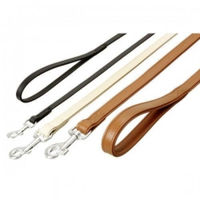 Produktbild von Karlie Flamingo Nordic Hundeleine aus Hirschleder Beige 110 cm 10 mm XS - 110 cm