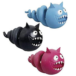 Karlie Flamingo Screwy Gummispielzeug für Hunde - 14 x 7 cm – Bild 1 von 1