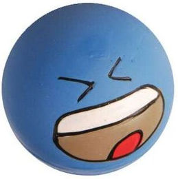 Karlie Flamingo Snatchy Ball Katzenspielzeug aus Latex in Blau – Bild 1 von 2