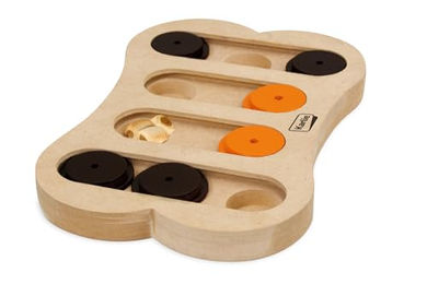 Karlie Flamingo Wooden Brain Train Apollo Intelligenzspielzeug aus Holz für Hunde Größe L – Bild 1 von 8