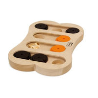Produktbild von Karlie Flamingo Wooden Brain Train Apollo Intelligenzspielzeug aus Holz für Hunde Größe L