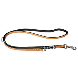 Produktbild von Karlie Führleine Elegance aus Leder Braun Schwarz 200cm - 200 cm