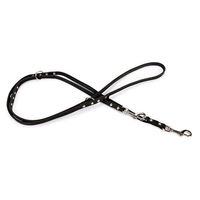 Produktbild von Karlie Führleine Rondo aus Kunstleder Schwarz Größe L 240 cm x 12 mm - 240 cm