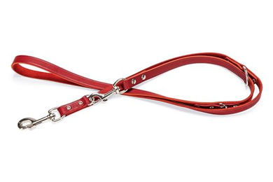 Karlie Führleine Rondo Leder rot Größe L 200 cm – Bild 1 von 3