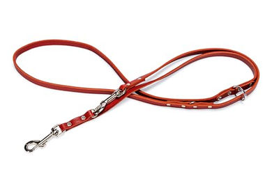 Karlie Führleine Rondo Leder Rot L 200 cm - 200 cm – Bild 1 von 3