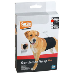 Karlie Gentleman Wraps Plus Rüdenwindel Schwarz Größe L 49 cm x 14 cm – Bild 1 von 2