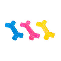 Produktbild von Karlie good4fun Kauspielzeug Flamingo Knochen gedreht aus TPR bunt
