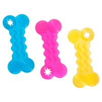 Produktbild von Karlie good4fun Kauspielzeug Knochen aus TPR in Bunt Klein für Hunde - 10 cm
