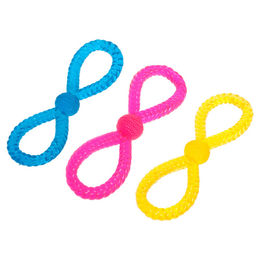 Karlie good4fun Spielknoten Hundespielzeug aus TPR in Gelb 28x9x4 cm – Bild 1 von 5